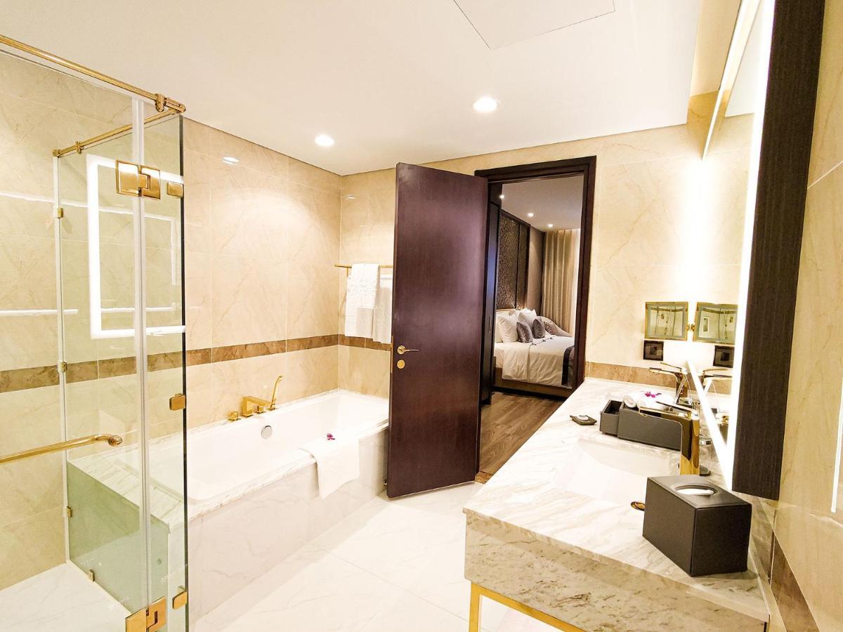 本特钻石之星酒店 Ben Tre 外观 照片 Bathroom