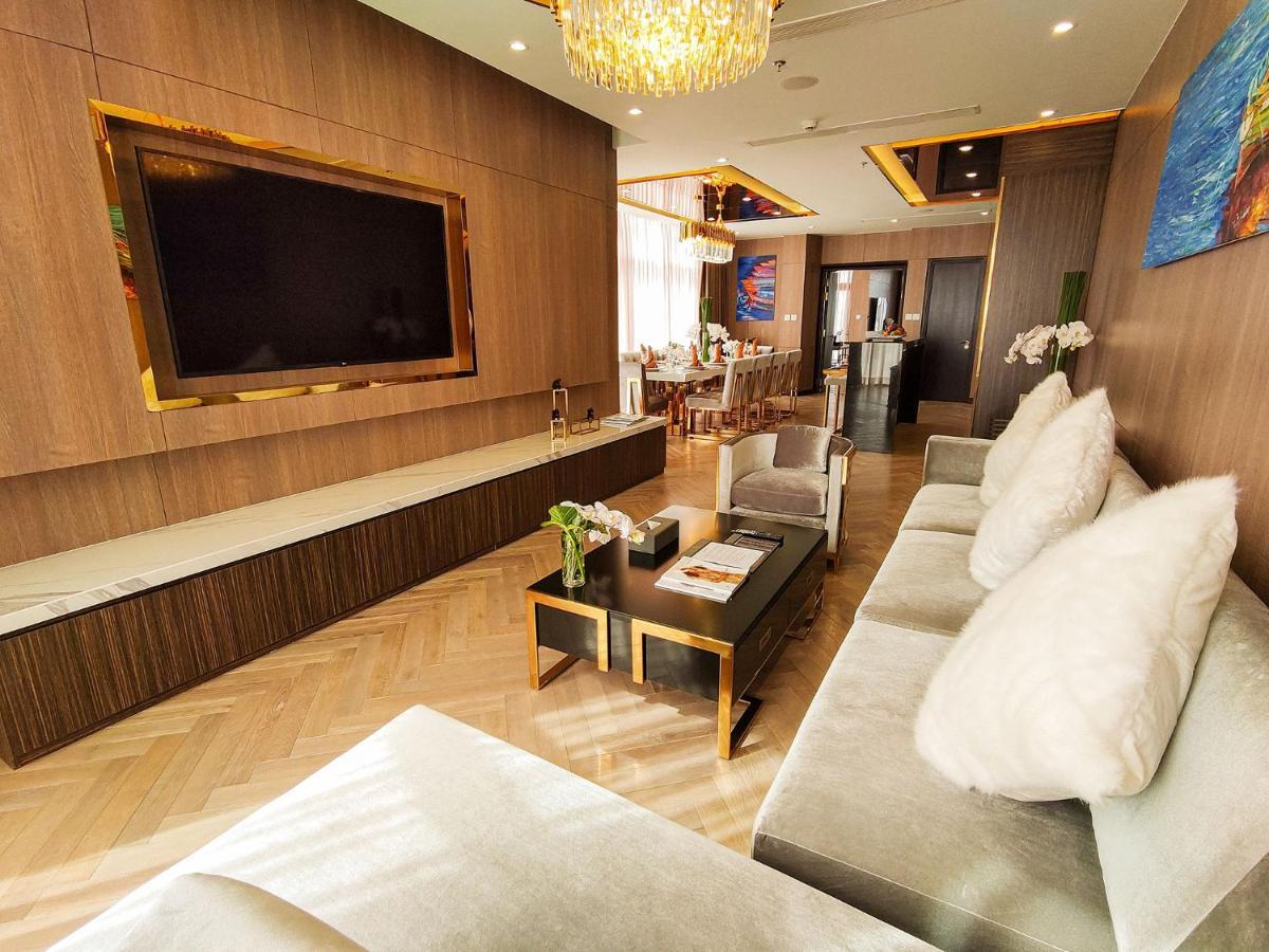 本特钻石之星酒店 Ben Tre 外观 照片 The interior of the lounge