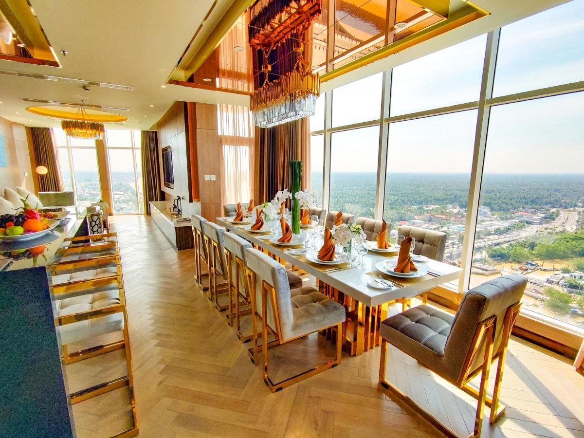 本特钻石之星酒店 Ben Tre 外观 照片 The 39th floor of the hotel