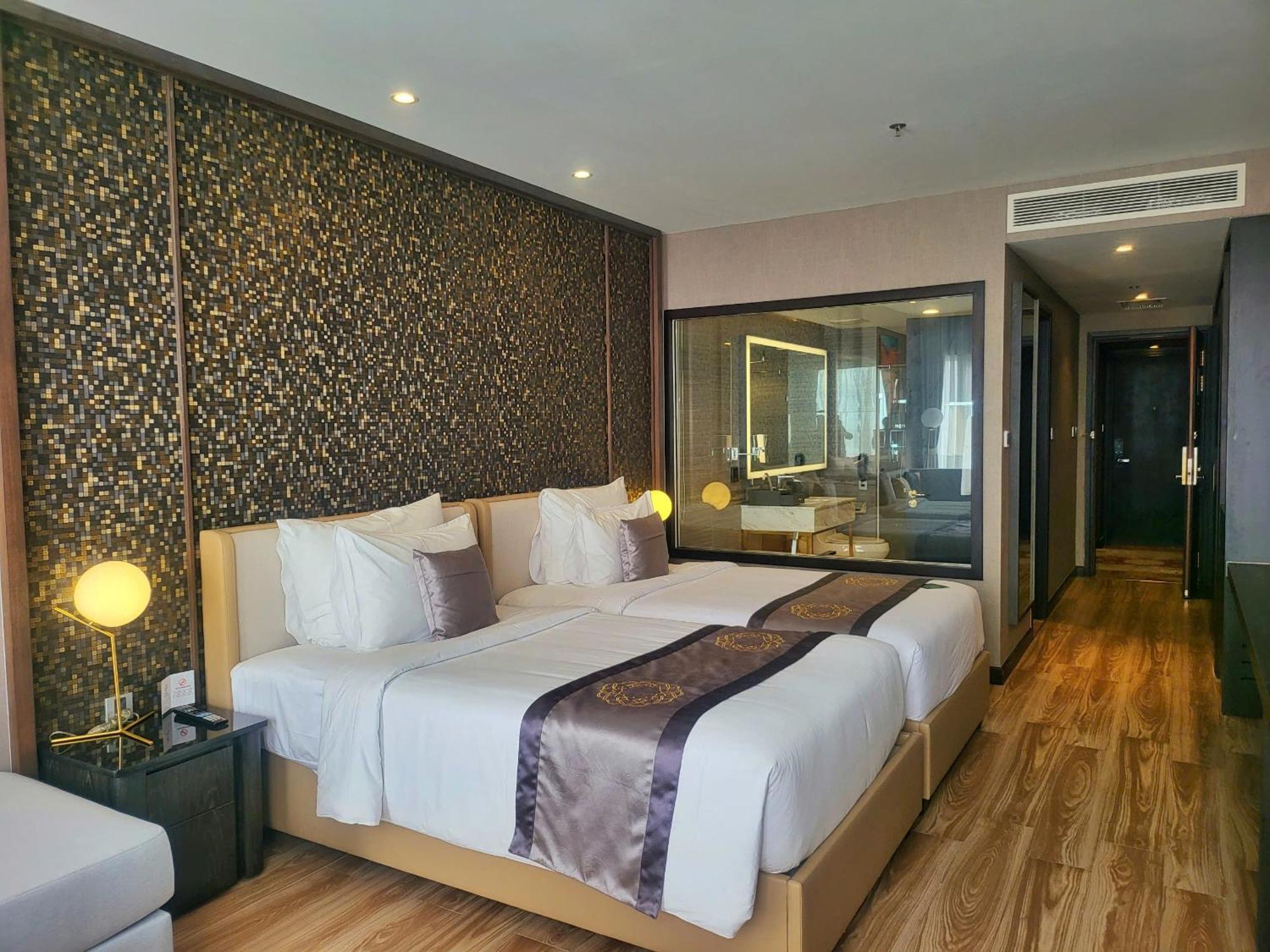 本特钻石之星酒店 Ben Tre 外观 照片 Deluxe Room